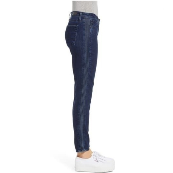 Ag Adriano Goldschmied Denim - AG Prima Ankle Pintuck Jeans Blue Size 25